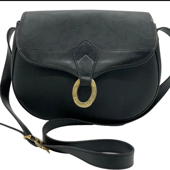 Dior Black Crossbody Bag with Gold Accent. CLOSET CLEAN OUT PRICE - Picture 1 of 12
